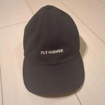 FLY HIGHER 블랙 야구 모자