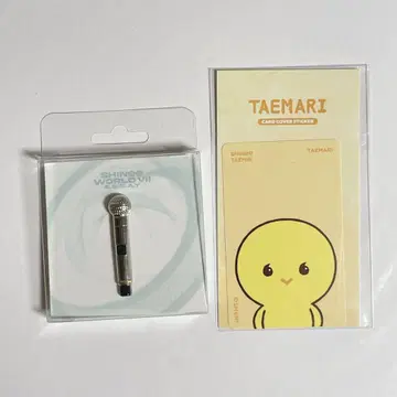 SHINee TAEMIN 테마리 배지 카드 커버 스티커