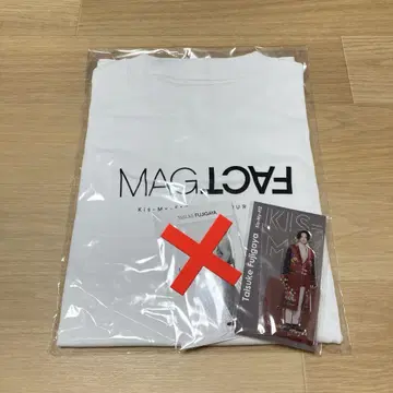 Kis-my-ft2 T셔츠 후지카야 다이스케 아크릴 스탠드 MAGFACT