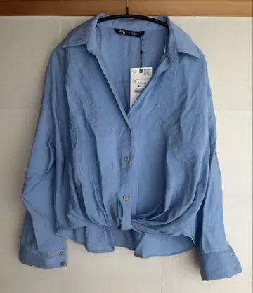 택 포함 새상품! ZARA 자라 긴팔 셔츠 여성용