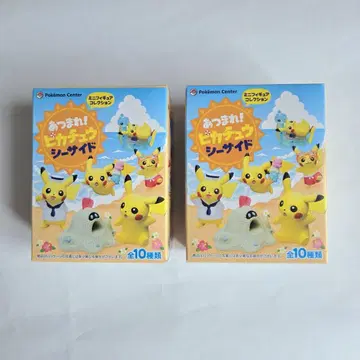 미니 피규어 컬렉션 모여봐! 피카츄 씨사이드 2개