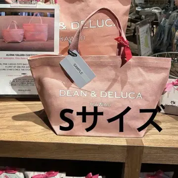 DEAN & DELUCA 토트백 핑크 하와이 한정판 S 사이즈