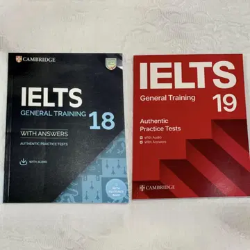 [미사용 새상품] IELTS General Training 18&19