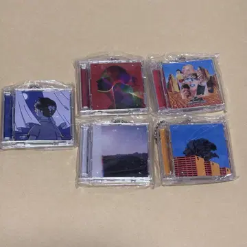 마카로니 연필 CD풍 키링 가챠