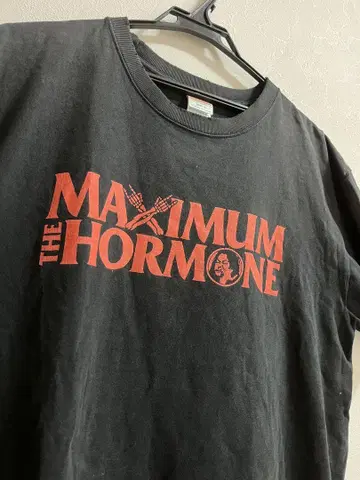 맥시멈 더 호르몬 배고픈 CREW 티셔츠 XL 블랙