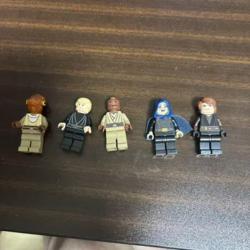 LEGO 정품 스타 워즈 미니 피규어 5체 세트
