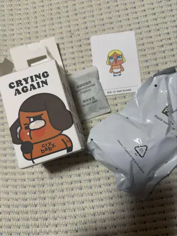 Cry baby Crying again popmart BABYBLONDE