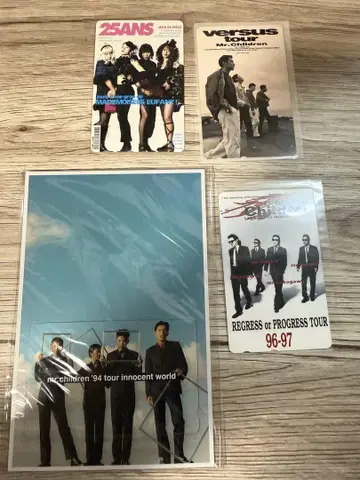 Mr.Children 카드 4매 세트