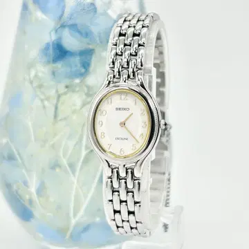 SEIKO EXCEINE 쉘 다이얼 1F20-6H00 쿼츠 손목시계