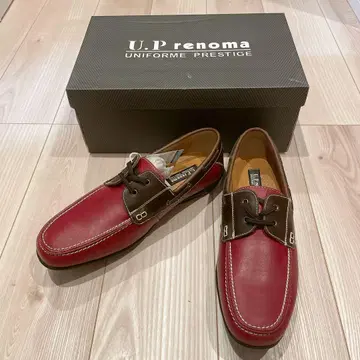 [새상품] 데크 슈즈 빨간색 28.0cm
