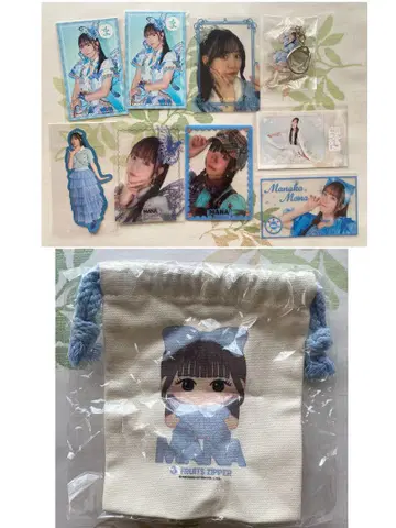 FRUITSZIPPER 마나카 마나 트레이딩 카드, 아크릴 키링 등