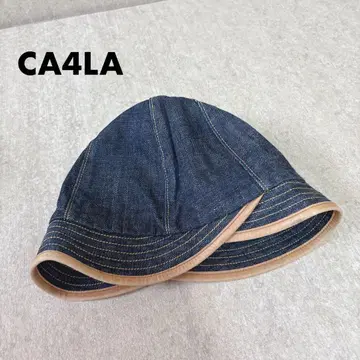 CA4LA 카시라 버킷햇 데님 원단 모자