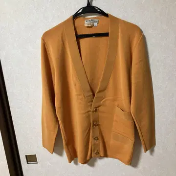 Salvatore Ferragamo 오렌지 가디건