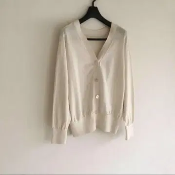 Spick&Span 냉감 소재 ICE COTTON 가디건 베이지