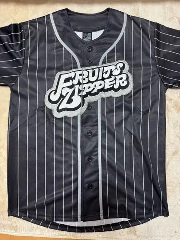 FRUITS ZIPPER 최애 어필 유니폼 블랙