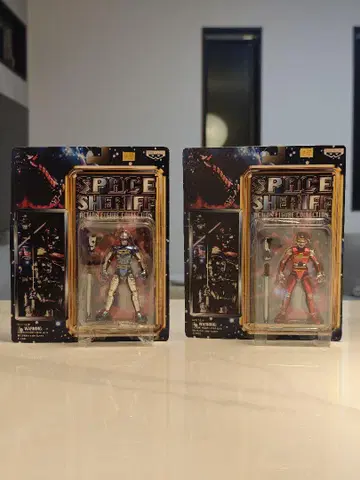 SPACE SHERIFF 샤리반 샤이다 피규어 2개 세트