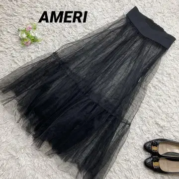 AMERI 아메리 시스루 스커트