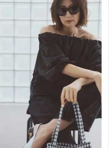 Mother 벌룬 개더 블라우스 forme