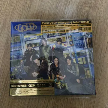 SixTONES GOLD 초회 B