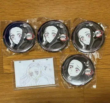 귀멸의 칼날 DINING 오락 복권 캔뱃지 아크릴 참 네즈코
