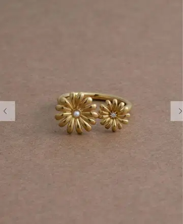 ete bijoux [마가렛] 펄 다이아몬드 반지 사이즈 15호