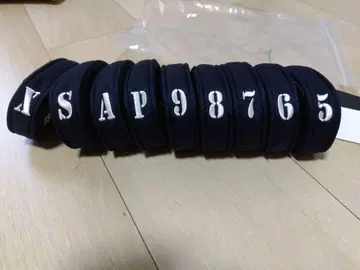 BRIEFING 브리핑 아이언용 골프헤드커버 1000D 네이비