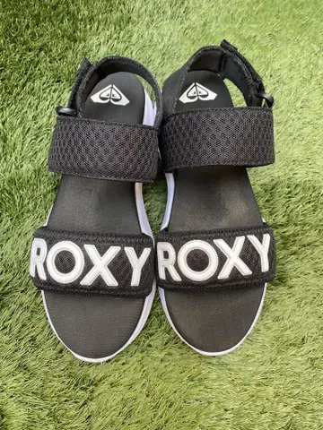 ROXY 로고 스포츠 샌들 블랙 24cm