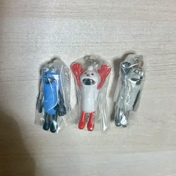 퍼펫 스슨 잡아당겨 연결해 빼꼼! 마스코트 3세트