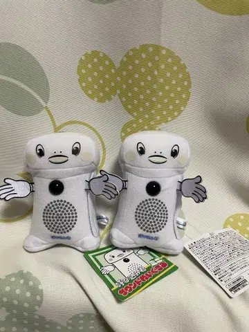 요비코미군 사운드 봉제인형 미니 볼체인 마스코트 2개 세트