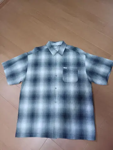 치카노 로우라이더 CALTOP 반팔 셔츠 새상품급 그레이 XL