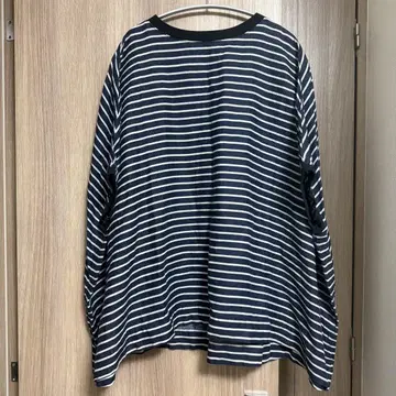 JOURNAL STANDARD LUXE / 린넨 보더 판초