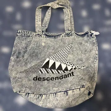 descendant 데님 토트백