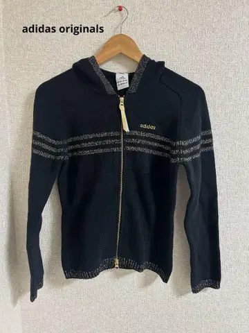 adidas originals 후디 지퍼 니트