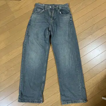 ZARA 라이트 블루 스트레이트 레그 데님 36/29