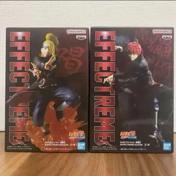NARUTO 질풍전 EFFECTREME 피규어 데이다라 사소리 미개봉