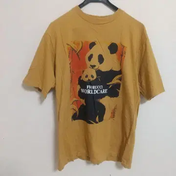 [레어] FIORUCCI 팬더 반팔 티셔츠 L