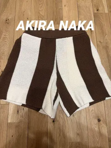 AKIRA NAKA 아키라나카 썸머 니트 숏팬츠 팬츠