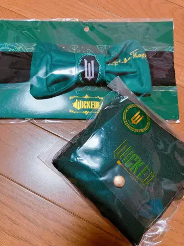 위키드 WICKED 튤 에코백 헤어 터번 쓰리코인즈
