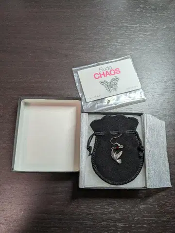 Rude CHAOS 루드카오스 허밍버드 귀걸이 치바 유스케