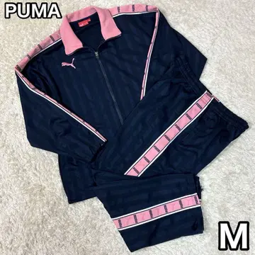 PUMA 저지 상하의 세트 핑크 네이비 M 사이즈