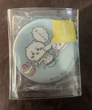 치이카와 x 산리오 캐릭터즈 캔뱃지 치이카와 시나몬