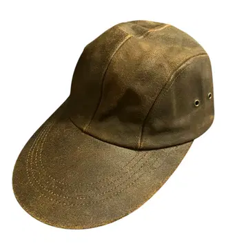 ORVIS 가죽 롱 빌 캡