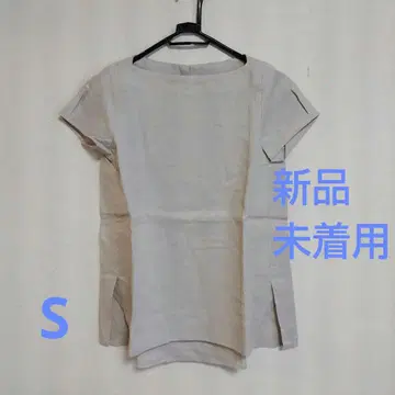 새상품, 미착용 두클라쎄 린넨 반팔 튜닉 S