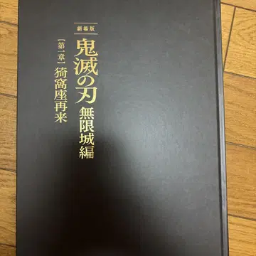 극장판 귀멸의 칼날 무한성편 제1장 초회 한정판 팜플렛