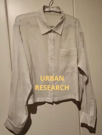 URBAN RESEARCH 시어 숏 셔츠