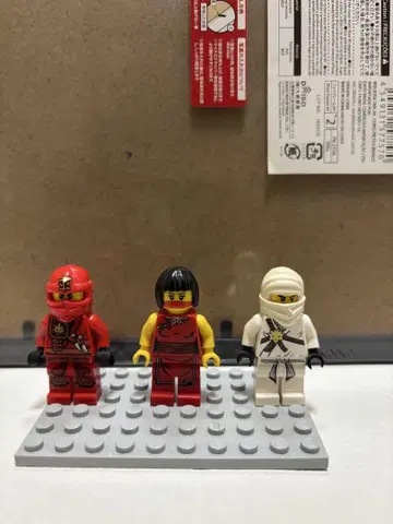 레고 닌자고 닌자 3체 세트