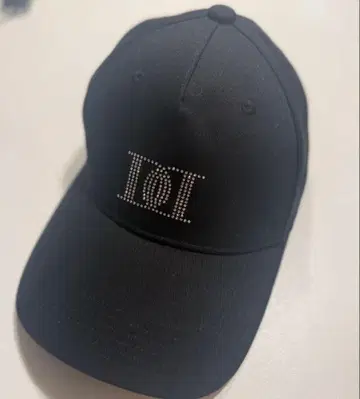 darich 크리스탈 로고 캡 블랙