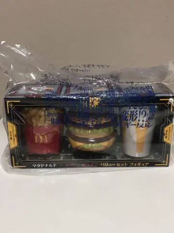 맥도날드 에반게리온 밸류 세트 피규어