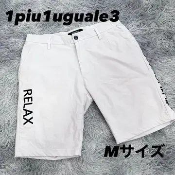 미품 1PIU1UGUALE3 하프 팬츠 숏팬츠 스트레치 M