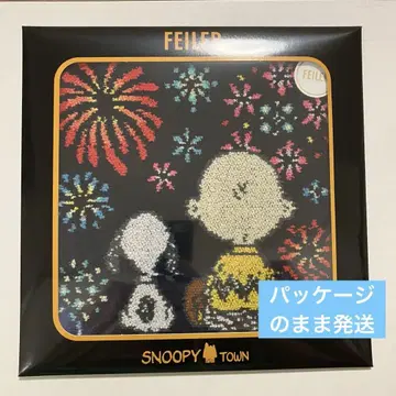 FEILER SNOOPY 스누피 불꽃놀이 새상품
